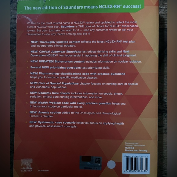 Elsevier Saunders Comprehensive Review NCLEX-RN examination. Silvestri, Evolve - Picture 4 of 4